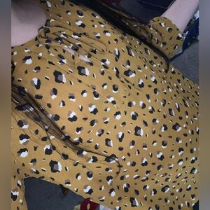 West Kei Leopard Print Blouse
